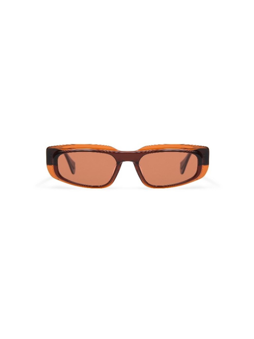 New Gigi Studios Unisex Sunglasses Brown Round Acetate Frame BAAL 0 53